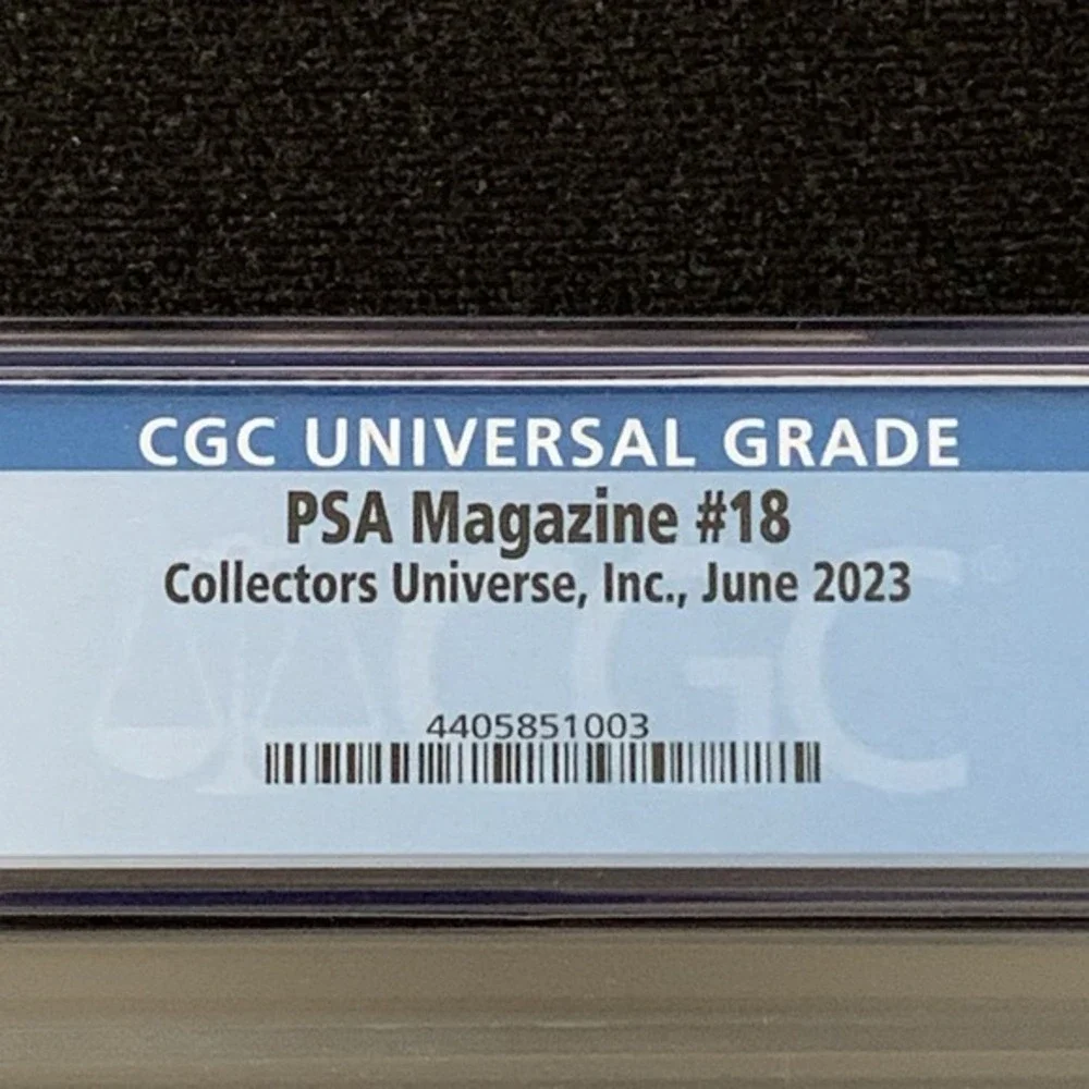 Bobby Witt Jr. Rare PSA Magazine June 2023 CGC 9.2 Kansas City Royals No Label